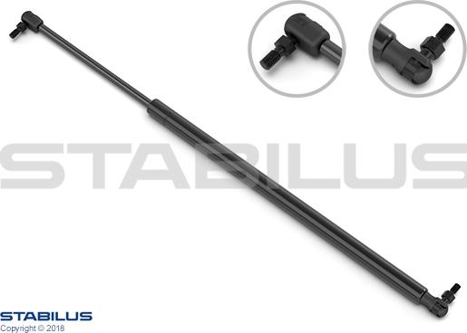 STABILUS 083852 - Газовая пружина, упор unicars.by