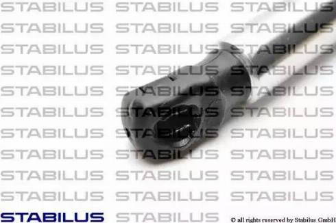 STABILUS 018586 - Газовая пружина, капот unicars.by