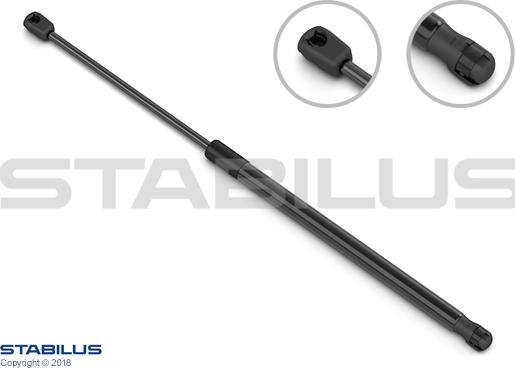 STABILUS 615195 - Газовая пружина, капот unicars.by