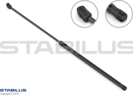 STABILUS 438368 - Газовая пружина, упор unicars.by