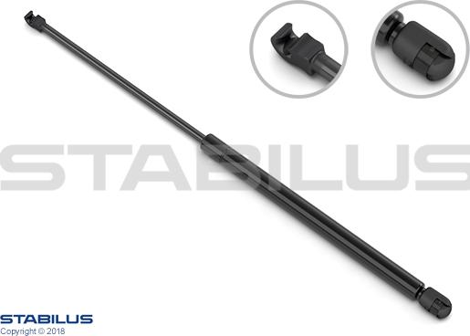 STABILUS 0872NC - Газовая пружина, упор unicars.by