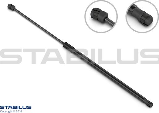 STABILUS 292579 - Газовая пружина, капот unicars.by