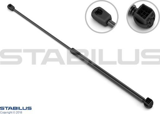 STABILUS 874029 - Газовая пружина, капот unicars.by