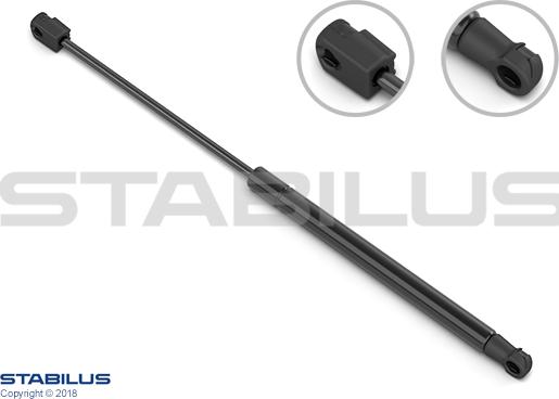 STABILUS 682133 - Газовая пружина, упор unicars.by