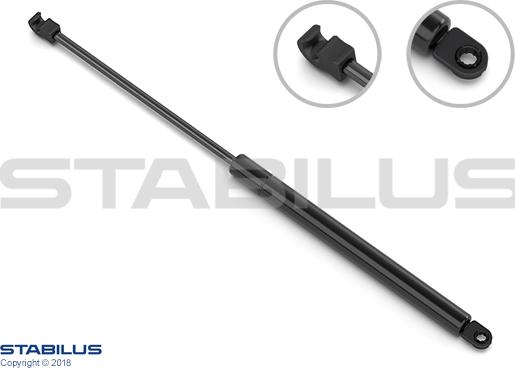 STABILUS 8908CO - Газовая пружина, упор unicars.by