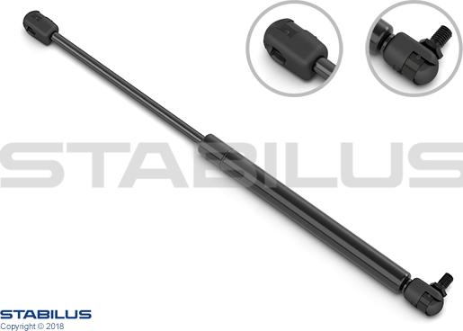 STABILUS 2482LQ - Газовая пружина, крышка отделени unicars.by