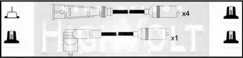 Standard OEF1014 - Комплект проводов зажигания unicars.by