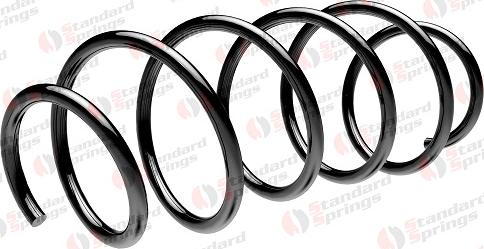 STANDARD SPRINGS ST 124 093 F - Пружина ходовой части unicars.by