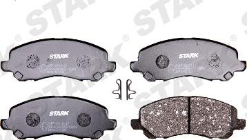 Stark SKBP-0010112 - Тормозные колодки, дисковые, комплект unicars.by