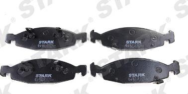 Stark SKBP-0010387 - Тормозные колодки, дисковые, комплект unicars.by