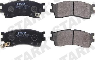 Stark SKBP-0010295 - Тормозные колодки, дисковые, комплект unicars.by