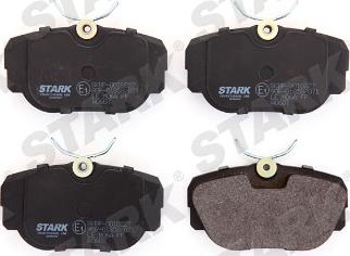 Stark SKBP-0010227 - Тормозные колодки, дисковые, комплект unicars.by