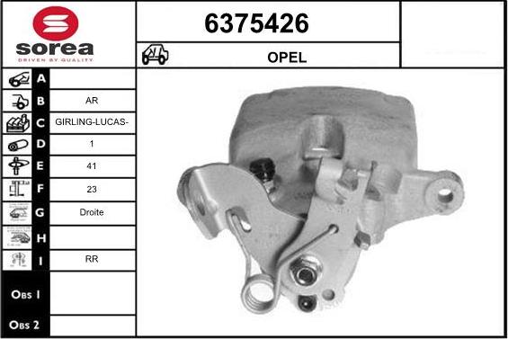 STARTCAR 6375426 - Тормозной суппорт unicars.by