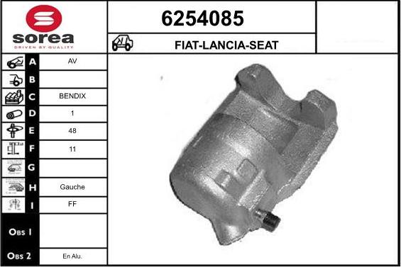 STARTCAR 6254085 - Тормозной суппорт unicars.by