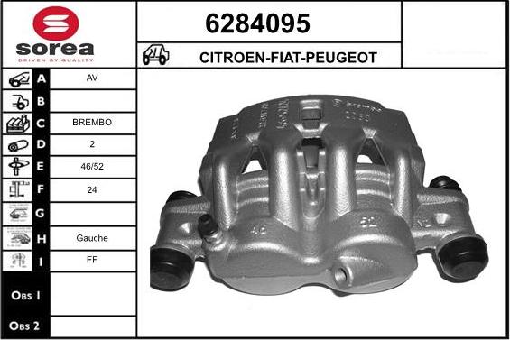 STARTCAR 6284095 - Тормозной суппорт unicars.by