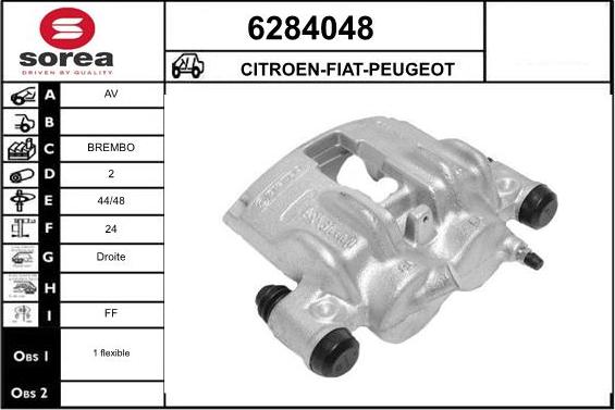 STARTCAR 6284048 - Тормозной суппорт unicars.by