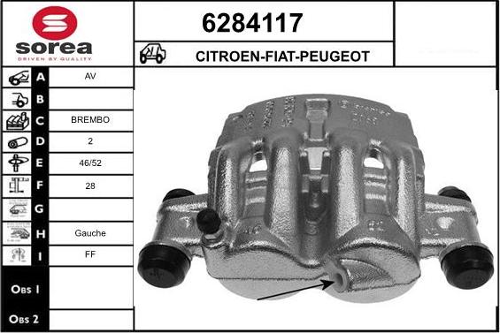 STARTCAR 6284117 - Тормозной суппорт unicars.by