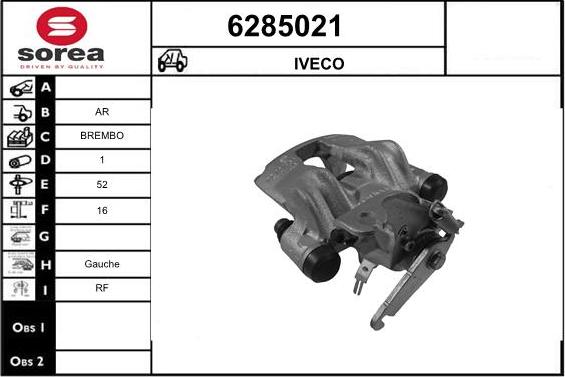 STARTCAR 6285021 - Тормозной суппорт unicars.by