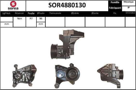 STARTCAR SOR4880130 - Гидравлический насос, рулевое управление, ГУР unicars.by