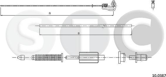 STC T483200 - Тросик газа unicars.by