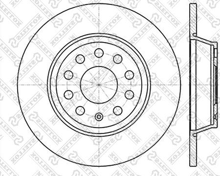 Metelli 23-0434C - Тормозной диск unicars.by