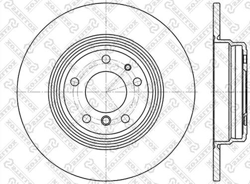 Stellox 6020-1533-SX - Тормозной диск unicars.by