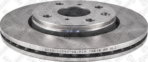 Stellox 6020-1104V-SX - Тормозной диск unicars.by