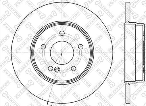 Stellox 6020-3340-SX - Тормозной диск unicars.by