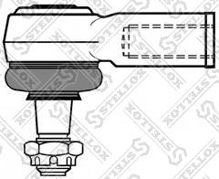 Stellox 84-34040-SX - Наконечник рулевой тяги, шарнир unicars.by