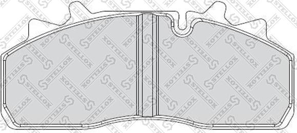 Stellox 85-01424-SX - Тормозные колодки, дисковые, комплект unicars.by