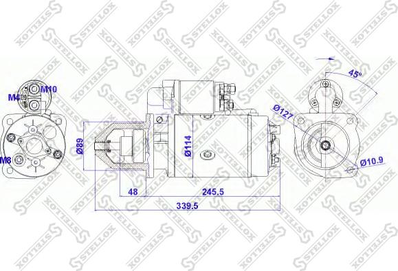 Stellox 88-02027-SX - Стартер unicars.by