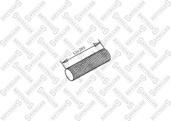 Stellox 82-01659-SX - Гофрированная труба, выхлопная система unicars.by