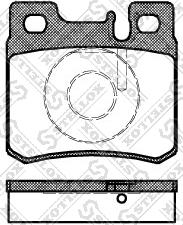 Stellox 293 020B-SX - Тормозные колодки, дисковые, комплект unicars.by