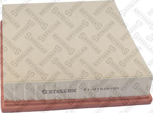 Stellox 71-01838-SX - Воздушный фильтр, двигатель unicars.by