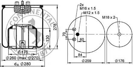 ST-Templin 04.010.6100.931 - Кожух пневматической рессоры unicars.by