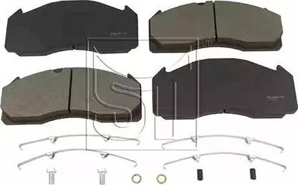 ST-Templin 03.120.8700.014 - Тормозные колодки, дисковые, комплект unicars.by