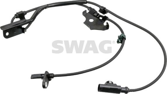 Swag 33 10 9744 - Датчик ABS, частота вращения колеса unicars.by