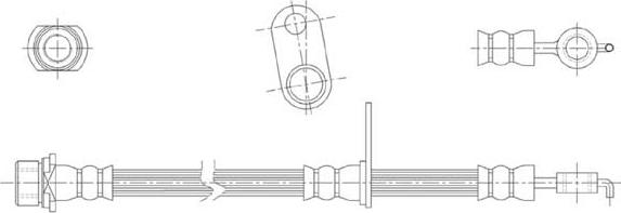 Technika 44680 - Тормозной шланг unicars.by