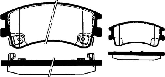 FTE 9002065 - Тормозные колодки, дисковые, комплект unicars.by