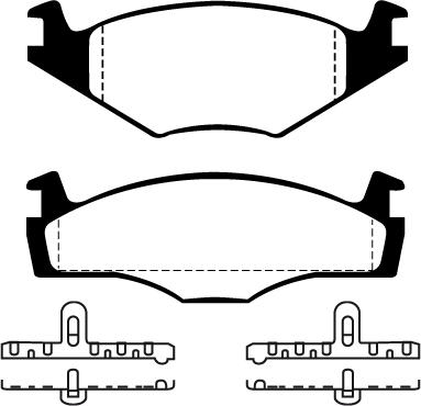 Magneti Marelli 363702160009 - Тормозные колодки, дисковые, комплект unicars.by