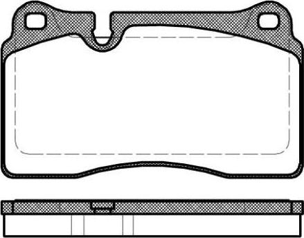 HELLA PAGID T1898 - Тормозные колодки, дисковые, комплект unicars.by