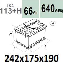 Technika TKA113+H - Стартерная аккумуляторная батарея, АКБ unicars.by