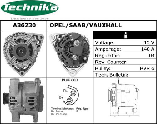 Technika A36230 - Генератор unicars.by