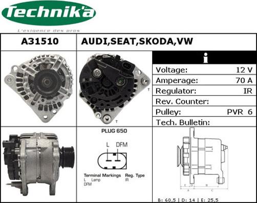 Technika A31510 - Генератор unicars.by