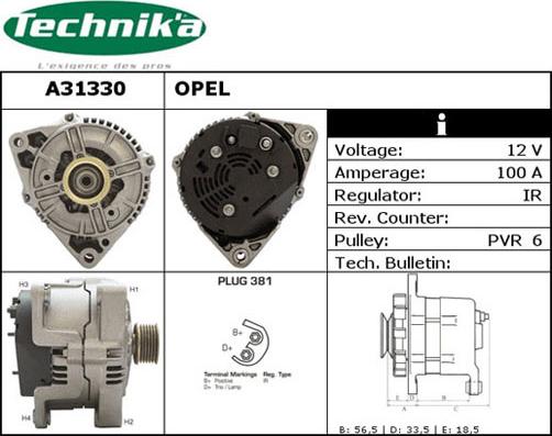 Technika A31330 - Генератор unicars.by