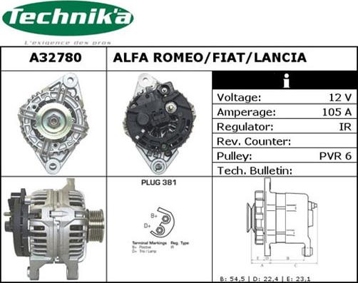 Technika A32780 - Генератор unicars.by