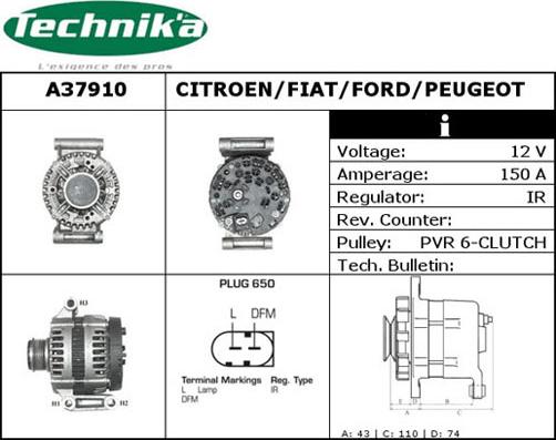 Technika A37910 - Генератор unicars.by