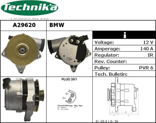 Technika A29620 - Генератор unicars.by