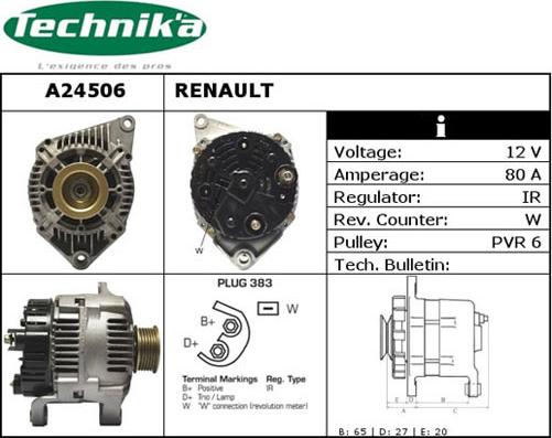 Technika A24506 - Генератор unicars.by