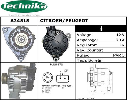 Technika A24515 - Генератор unicars.by